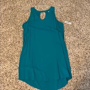 Women’s teal tank dress